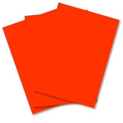 Bright Orange Paper