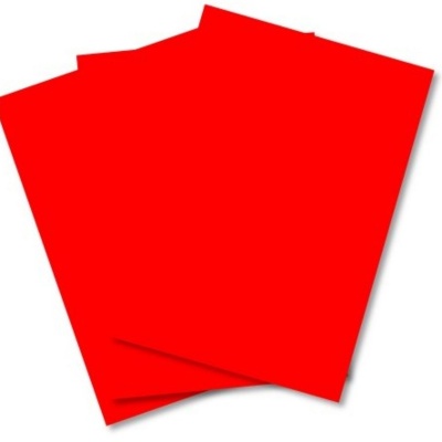 Bright Red Paper
